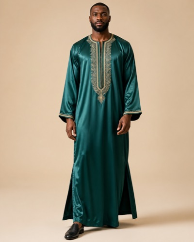 Teal Kaftan